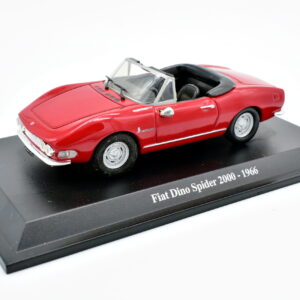 Modellino auto scala 1:43 FIAT DINO SPIDER 2000 diecast collezione da edicola