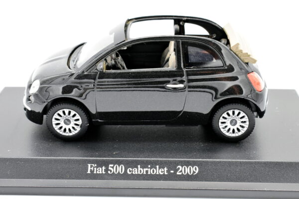 Modellino auto scala 1:43 FIAT 500 CABRIOLET diecast collezione da edicola - Image 2