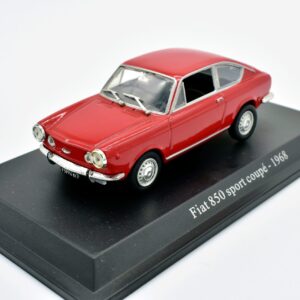 Modellino auto scala 1:43 FIAT 850 SPORT COUPE diecast collezione da edicola