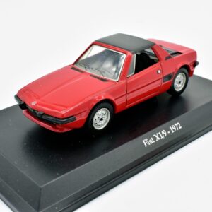 Modellino auto scala 1:43 FIAT X1/9 diecast collezione da edicola