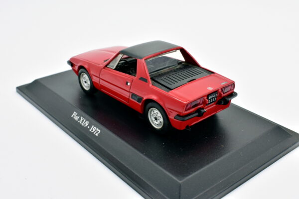 Modellino auto scala 1:43 FIAT X1/9 diecast collezione da edicola - Image 4