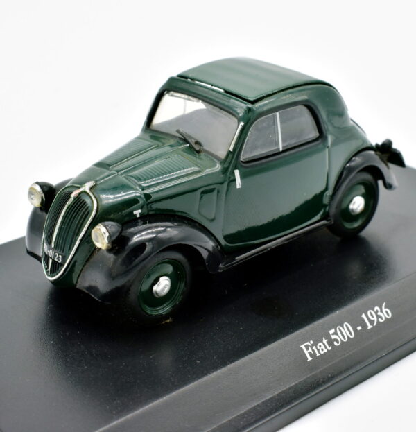 Modellino auto scala 1:43 FIAT 500 TOPOLINO diecast collezione da edicola