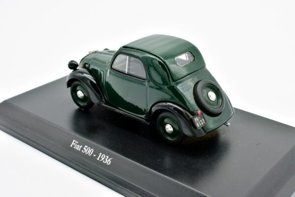 Modellino auto scala 1:43 FIAT 500 TOPOLINO diecast collezione da edicola - Image 6