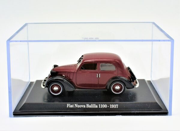 Modellino auto scala 1:43 FIAT NUOVA BALILLA 1100 diecast collezione da edicola - Image 2