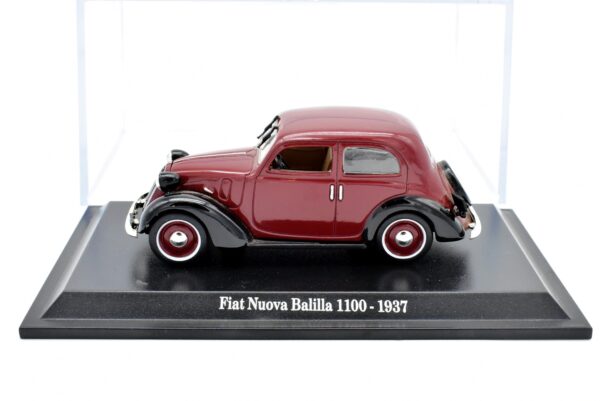 Modellino auto scala 1:43 FIAT NUOVA BALILLA 1100 diecast collezione da edicola - Image 3