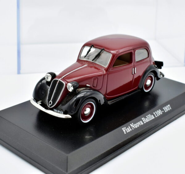 Modellino auto scala 1:43 FIAT NUOVA BALILLA 1100 diecast collezione da edicola