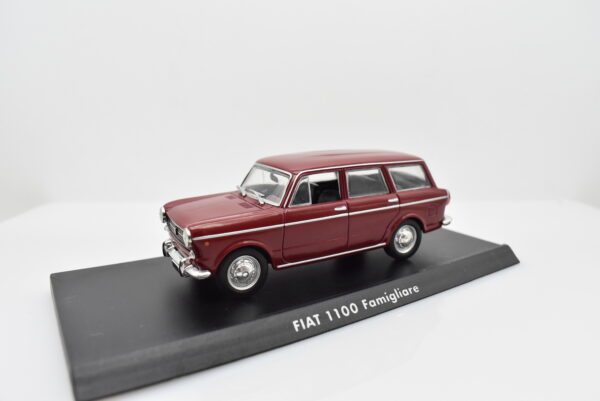 Modellino auto scala 1:43 FIAT 1100 FAMILIARE diecast collezione da edicola - Image 3