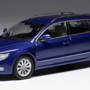 Modellino auto scala 1:43 Ixo Model  SKODA SUPERB II 3T 2008 BLUE diecast modellismo statico