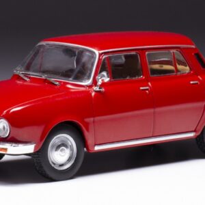 Modellino auto scala 1:43 Ixo Model  SKODA 100 L 1974 RED diecast modellismo statico