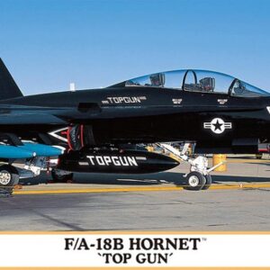 Modellino aerei da costruire combattimento model kit di montaggio Hasegawa FA-18B HORNET TOP GUN KIT 1:72