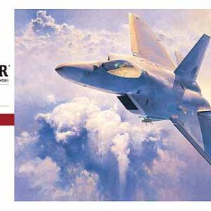 Modellino aerei da costruire combattimento model kit di montaggio Hasegawa  F-22 RAPTOR KIT 1:48