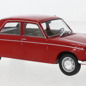 Modellino auto scala 1:24 PEUGEOT 204 1968 RED modellismo statico collezione
