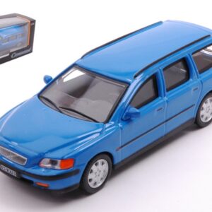Modellino auto scala 1:43 VOLVO V70 2008 BLUE diecast modellismo statico