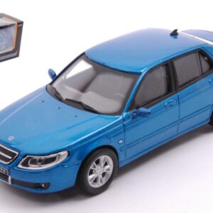 Modellino auto scala 1:43 Cararama  SAAB 9.5 AERO   BLUE diecast modellismo statico