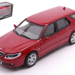 Modellino auto scala 1:43 SAAB 9.5 1998 COMBI  RED diecast modellismo statico