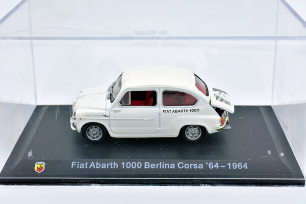 Modellino auto FIAT ABARTH 1000 scala 1:43 diecast modellismo collezione ixo - Image 2