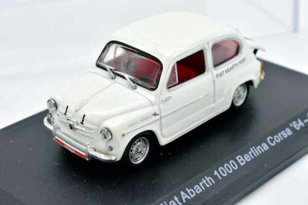 Modellino auto FIAT ABARTH 1000 scala 1:43 diecast modellismo collezione ixo - Image 4
