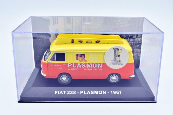 modellino auto furgone FIAT 238 PLASMON veicoli pubblicitari d'epoca scala 1:43 collezione - Image 2