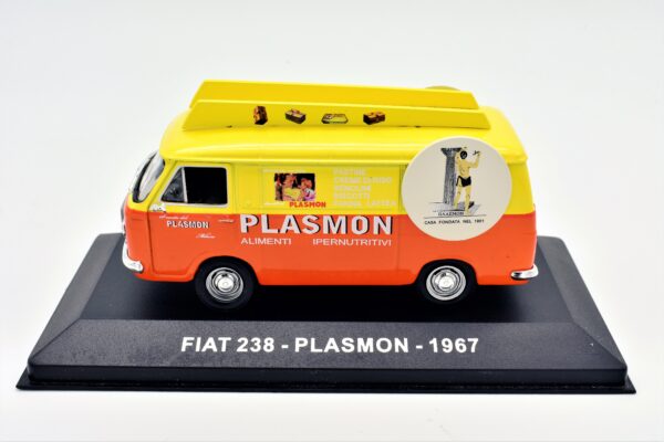 modellino auto furgone FIAT 238 PLASMON veicoli pubblicitari d'epoca scala 1:43 collezione - Image 3