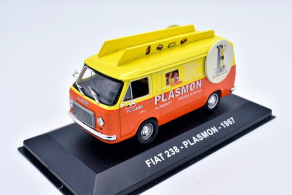 modellino auto furgone FIAT 238 PLASMON veicoli pubblicitari d'epoca scala 1:43 collezione - Image 4