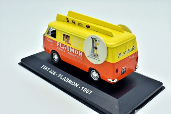 modellino auto furgone FIAT 238 PLASMON veicoli pubblicitari d'epoca scala 1:43 collezione - Image 5