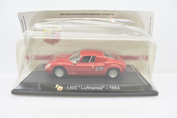 Modellino auto FIAT ABARTH 1300 LUFTHANSA 1:43 diecast modellismo collezione ixo - Image 5