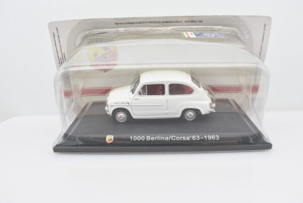 Modellino auto FIAT ABARTH 1000 BERLINA 1:43 diecast modellismo collezione ixo - Image 5
