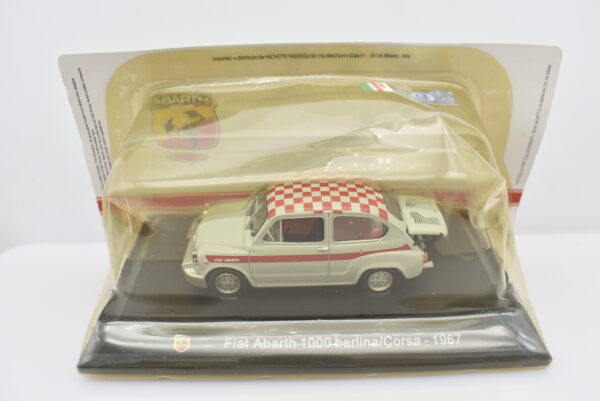 Modellino auto FIAT ABARTH 1000 scala 1:43 diecast modellismo collezione ixo - Image 5