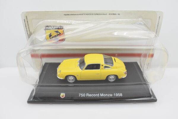 Modellino auto FIAT ABARTH 750 RECORD 1:43 diecast modellismo collezione ixo - Image 7