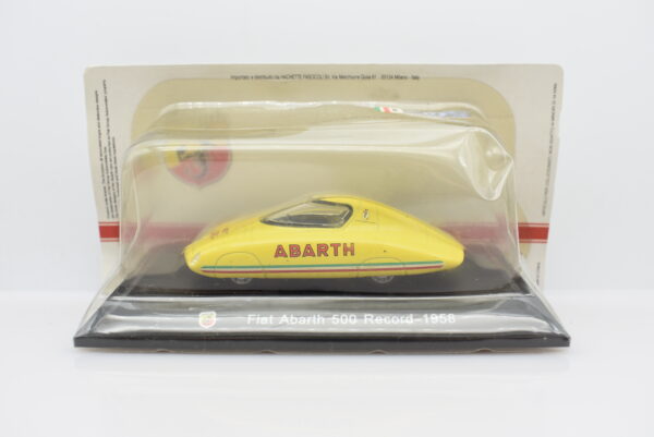Modellino auto FIAT ABARTH 500 RECORD scala 1:43 diecast modellismo collezione ixo - Image 5
