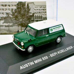 modellino auto furgone AUSTIN MINI 850 BEPI KOELLIKER veicoli pubblicitari d'epoca scala 1:43 collezione