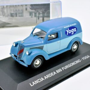 modellino auto furgone LANCIA ARDEA 800 FURGONCINO YOGA veicoli pubblicitari d'epoca scala 1:43 collezione