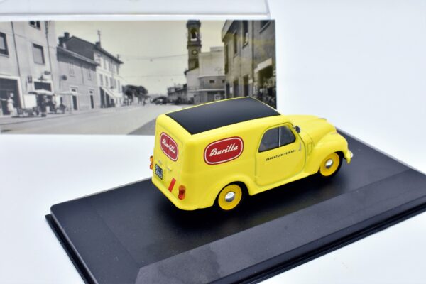 modellino auto furgone FIAT 500 C FURGONCINO BARILLA veicoli pubblicitari d'epoca scala 1:43 collezione - Image 5