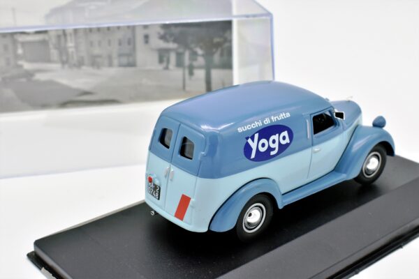 modellino auto furgone LANCIA ARDEA 800 FURGONCINO YOGA veicoli pubblicitari d'epoca scala 1:43 collezione - Image 5