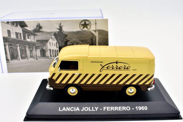 modellino auto furgone LANCIA JOLLY FERRERO veicoli pubblicitari d'epoca scala 1:43 collezione - Image 2