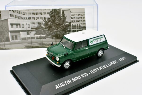 modellino auto furgone AUSTIN MINI 850 BEPI KOELLIKER veicoli pubblicitari d'epoca scala 1:43 collezione - Image 3