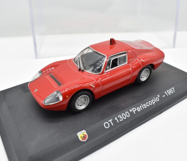 modellino auto FIAT ABARTH OT 1300 PERISCOPIO 1:43 diecast modellismo collezione ixo