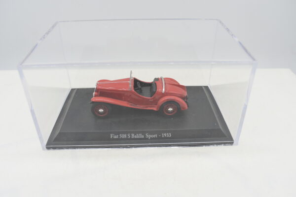 modellino auto scala 1:43 FIAT 508 S BALILLA SPORT diecast collezione da edicola - Image 5