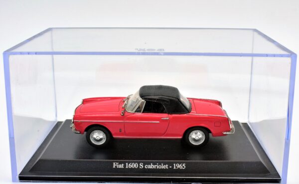Modellino auto scala 1:43 FIAT 1600 S CABRIOLET diecast collezione da edicola - Image 5