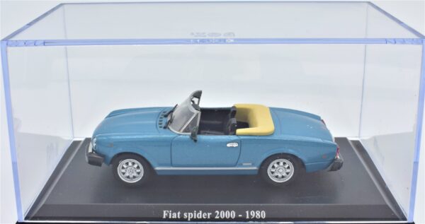 Modellino auto scala 1:43 FIAT SPIDER 2000 diecast collezione da edicola - Image 2