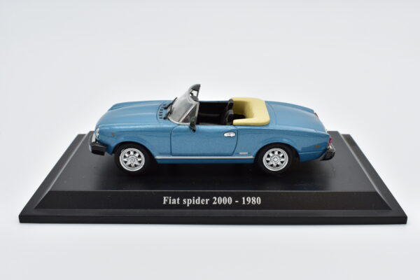 Modellino auto scala 1:43 FIAT SPIDER 2000 diecast collezione da edicola - Image 3