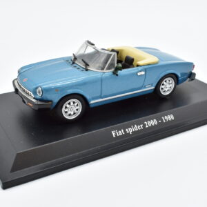 Modellino auto scala 1:43 FIAT SPIDER 2000 diecast collezione da edicola