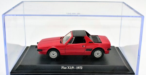 Modellino auto scala 1:43 FIAT X1/9 diecast collezione da edicola - Image 5