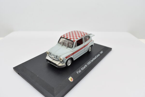 Modellino auto FIAT ABARTH 1000 scala 1:43 diecast modellismo collezione ixo - Image 3