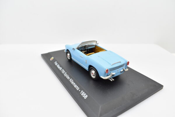 Modellino auto FIAT ABARTH 750 SPIDER ALLEMANO 1:43 diecast modellismo collezione ixo - Image 4