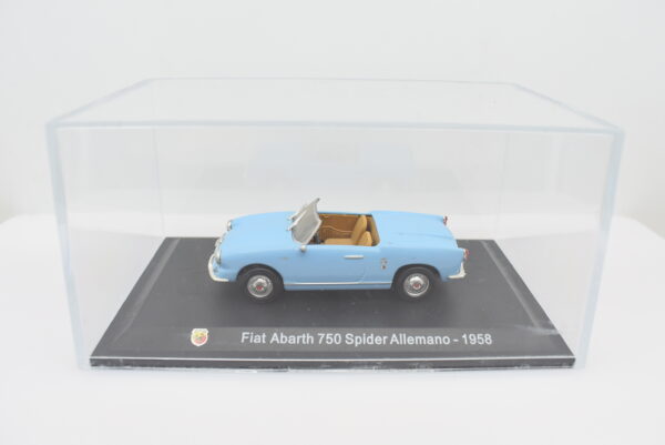 Modellino auto FIAT ABARTH 750 SPIDER ALLEMANO 1:43 diecast modellismo collezione ixo - Image 5