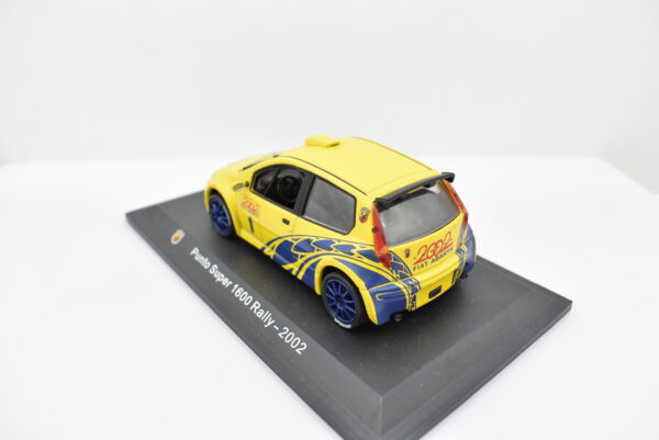 Modellino auto FIAT ABARTH PUNTO SUPER 1600 RALLY scala 1:43 diecast modellismo collezione ixo - Image 5