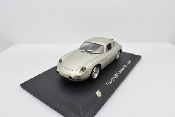 Modellino auto ABARTH PORSCHE 356 CARRERA GTL 1:43 diecast modellismo collezione ixo - Image 3