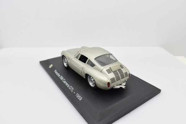Modellino auto ABARTH PORSCHE 356 CARRERA GTL 1:43 diecast modellismo collezione ixo - Image 4