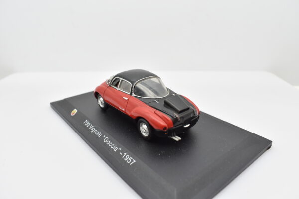 Modellino auto FIAT ABARTH 750 VIGNALE GOCCIA 1:43 diecast modellismo collezione ixo - Image 4